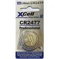 XCell Knopfzelle CR2477 (Smart Home Geräte/Schlüsselanhänger/kleine Fernbedinungen UVM.) 148263
