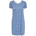 ONLY Maxikleid ONLBERA (1-tlg) Rückenfrei blau S (36)