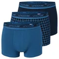 Uncover by Schiesser - Cotton - Retro Short/Pant - 3er Pack (S Blau)