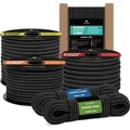 Gummiseil 3mm x 5m Schwarz Expanderseil Spanngummi UV-beständig Wetterfest