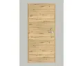 Pertura Zimmertür Yori CPL Eiche Astig quer 61,0x198,5 cm Links