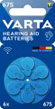 6 VARTA Hörgeräte Knopfzelle 'Hearing Aid Batteries' 312