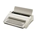 OLYMPIA OFFICE Schreibmaschine Carrera de Luxe, Elektronische Schreibmaschine, Büro, Typenrad, weiß