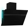 Klarstein Alina Dunstabzugshaube EEK A Touch LED-Beleuchtung Abluft/Umluft 600 m³/h Schwarz