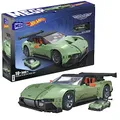 MEGA Hot Wheels Aston Martin Vulcan - Großes Bauspielzeug im Maßstab 1:18 mit 986 Teilen für Fans und Sammler, Die-Cast-Modell für Erwachsene, HMY97