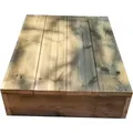 Vinuovo - Blockstufen Holz Modulierbar-4 Bretter B60cm H17cm