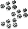 ONVAYA® Gerätehalter, Klemmfix Wandhalter aus Federstahl 15er Set