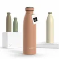 LARS NYSØM Thermoflasche Ren, Isolierflasche mit Vakuum Isolierung: 12h heiß / 24h kühl rosa 500 ml | 23.55 cm