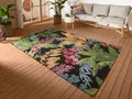 Outdoorteppich HANSE HOME "Tropical Flowers", bunt, B:80cm H:3mm L:165cm