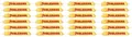 24 Riegel Toblerone gelb a 35 g Milchschokolade mit Honig- und Mandel-Nougat