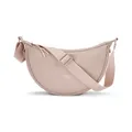 LARKSON Crossbody Bag Damen & Herren Rosa - Solveig Small - Umhängetasche im Halbmond Style - Halbrunde Schultertasche - Moon Bag Design - Wasserabweisend