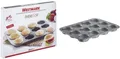 WESTMARK Backform antihaft kleine Brötchen Burger 12er  "MINI" perforierte Form