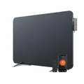 BR Bringer Hybrid Infrarotheizung 1000 Watt mit Konvektion - Smart Thermostat, WIFI & App - für Wandmontage oder als Standgerät für Räume bis 20m² - Energiesparend - Deutsche Qualitätsmarke (schwarz)