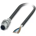 Phoenix Contact 1419409 Sensor-/Aktor-Einbausteckverbinder M12 Stecker, Einbau 1.00 m Polzahl Sensoren: 5 1 St.