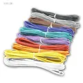 (0,59€/m) 50m Litze Set 1,00mm², Kupfer-Schalt-Litze, 10 Farben Kabel à 5m