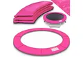 KIDUKU Trampolin-Randabdeckung mit Ø244 305 366 427cm, Trampolin Federabdeckung reißfest, Randschutz 100% UV-beständig