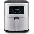 Heinrichs HFR 8216, Heißluftfritteuse, 5 l, 80 °C, 200 °C, 60 min, Einzelbild - Silber