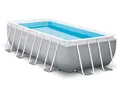 Intex Prism Frame Rechteck Swimming Pool 400x200x122cm Komplettset 26790NP