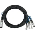 BlueLAN Dell EMC DAC-Q28-4S28-25G-3M kompatibles QSFP28 DAC SC282701L3M26 (DAC-Q28-4S28-25G-3M-BL)