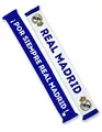 REAL MADRID BUFANDA DOBLE CIRCULAR Nº 1 BLANC