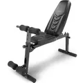 Sportstech Hantelbank BRT500, mehr als 50 Übungsmöglichkeiten, Kompakt dank Easy-Folding System, ergonomisches Sportpolster