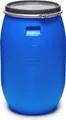 Garronda 120L Plastikfass Lebensmittelfass aus HDPE-Kunststoff Regentonne für Garten GD-0078, Blau