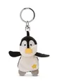 Schlüsselanhänger Pinguin mit Stern 5cm