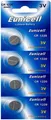 4 x CR1220 3V Lithium Knopfzelle 40 mAh ( 1 Blistercard a 4 Batterien)Eunicell