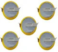 5 x HF-CMOS Batterie / Battery BIOS BR / CR2032-HF mit Lötfahne 3V für PC EINWEG