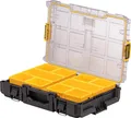 DeWALT TOUGHSYSTEM 2.0 DS100 Box, TOUGHSYSTEM 1.0 kompatibel, 10 Behälter, Werkzeugkiste, Aufbewahrung, IP65