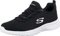 Skechers Dynamight 58360-BKW, Herren, Trainingsschuhe,Sportschuhe, Black Mesh/White Trim, 44 EU