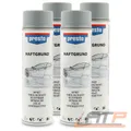 PRESTO 4x 500 ml HAFTGRUND GRAU FÜLLER GRUNDIERUNG LACKSPRAY