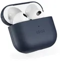 Epico Leather Case Airpods 4/4 (ANC) - blau