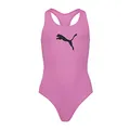 PUMA Mädchen Swimsuit Badebekleidung, Opera Mauve, 128 EU