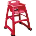 Rubbermaid Kinderstuhl Babystuhl Sturdy Chair Rot Hochstuhl mit Sicherheitsgurt (Hochstuhl) (R050837)