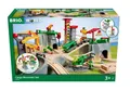 BRIO® Modelleisenbahn Startpaket Brio World Eisenbahn Set Gebirgs Frachten Set Deluxe 49 Teile 36010