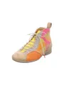 Think! Damen GUAD2 chromfrei gegerbte nachhaltige Stiefelette, FUXIA/KOMBI 9090