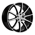 1x TOMASON TN1 FLOW black polished 9.0Jx19 5x112 ET35