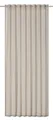 ELBERSDRUCKE Vorhang Vorhang mit verdeckten Schlaufen Air Uni beige 255 x 140 cm (1 St), Multifunktionsband, halbtransparent, Polyester, einfarbig, modern