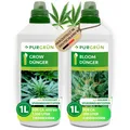 Purgrün Hanf-Dünger-Set, Flüssigdünger, Hanf, 2 x 1 L