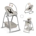 Hauck 3in1 Hochstuhl Set mit Wippe Sit N Relax Beige TOP