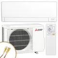 Mitsubishi Split Klimaanlage Set | MUZ/MSZ-AY35VGKP | 3,5 kW | Quick-Connect