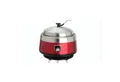 PAELLA WORLD Camping-Gasgrill Vulcano Rot Tragbarer Holzkohlegrill Ø 30 cm