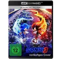 Sonic the Hedgehog 3 (4K Ultra HD Blu-ray + Blu-ray) Action 110 Min.