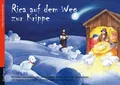 Rica auf dem Weg zur Krippe. Folien-Adventskalender Susanne Pramberger Kalender