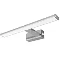kalb | Spiegelleuchte Wandlampe, chrom, 500mm, zur Wandmontage, wahlweise war...
