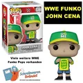 WWE FUNKO POP JOHN CENA WRESTLING FIGUR - SERIE 136 ELITE BASIC LEGENDS UC ME