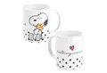 United Labels® Tasse The Peanuts Tasse Snoopy - Lieblingsmensch aus Keramik Weiß 320 ml, Keramik