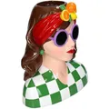 Vase Frau Mode Fashion Lady Vintage 29 cm