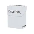 Ultra Pro Deck Box - White (weiss-halbtransparent) Standard Größe